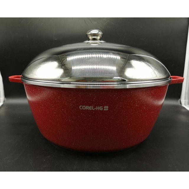 PERIUK RENDANG BESAR corel Hg 40CM (SEPARUH KACA / STEEL) | Shopee Malaysia