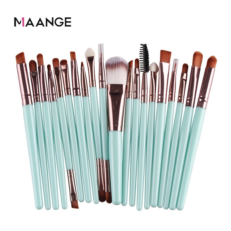 Malaysia ready stock 20 Pcs Make Up Brush Set makeup brushes set Makeup