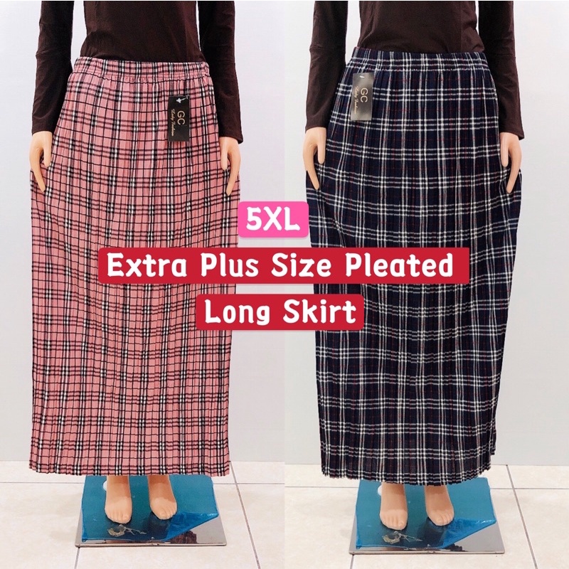 Pink pleated skirt outlet 5xl