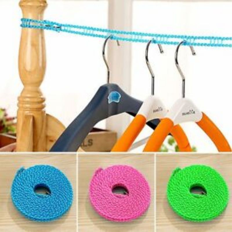 🔥READYSTOCK🔥Clothes Line (5m) Hanger Stop Rope | Shopee Malaysia