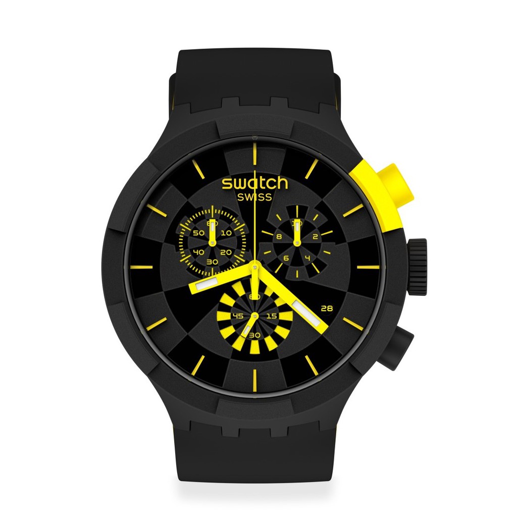Swatch Checkpoint Yellow SB02B403 Shopee Malaysia