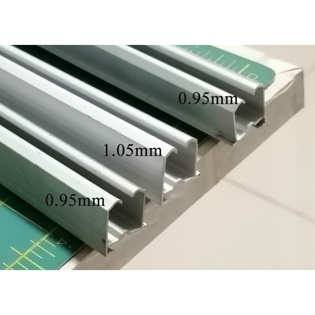 Super Doso Curtain railings 1.05mm natural aluminium | Shopee Malaysia