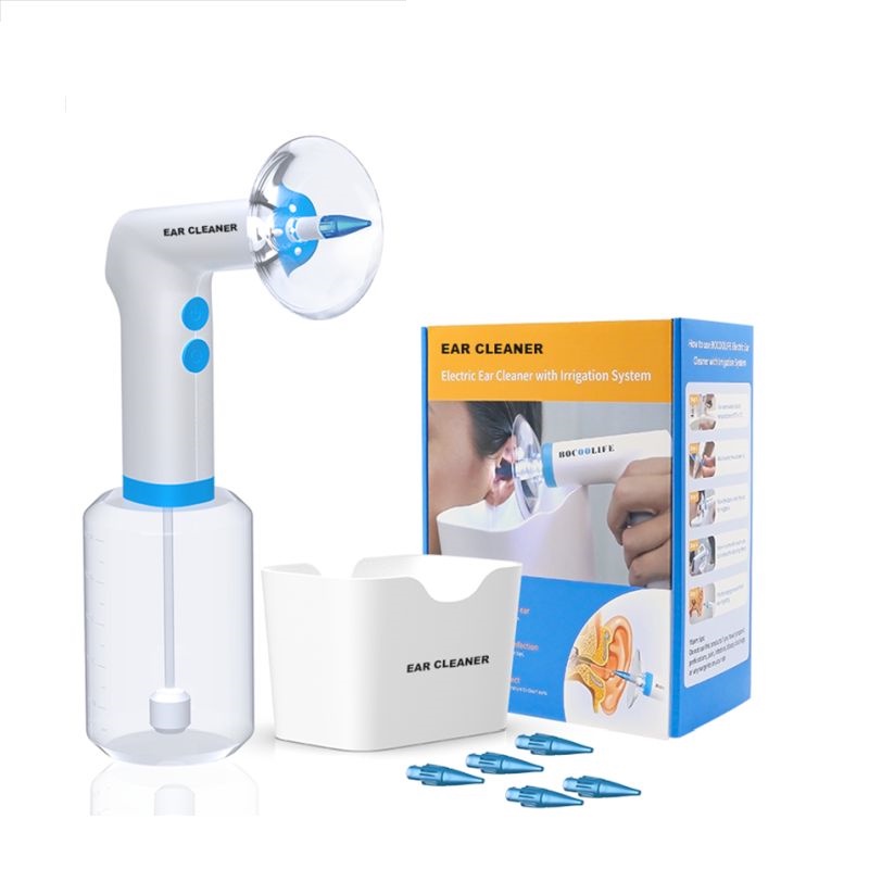 Electric Earwax Removal Complete Ear Irrigation System Kit Rechargeable ...