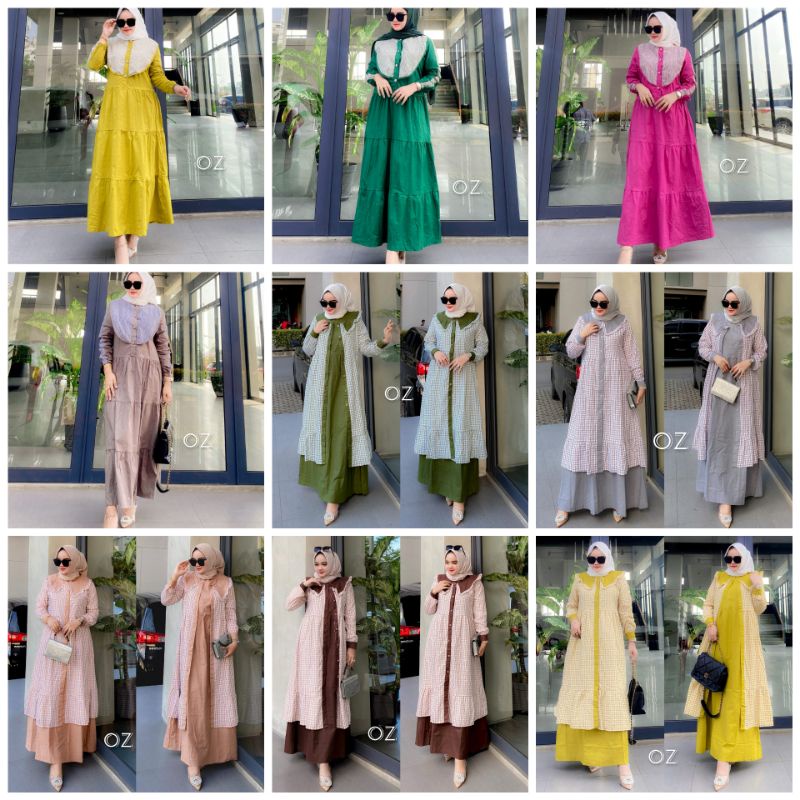 Ory!!New OZ MONADRESS REMPEL Color +SABILSET-Box Pattern!!! | Shopee ...