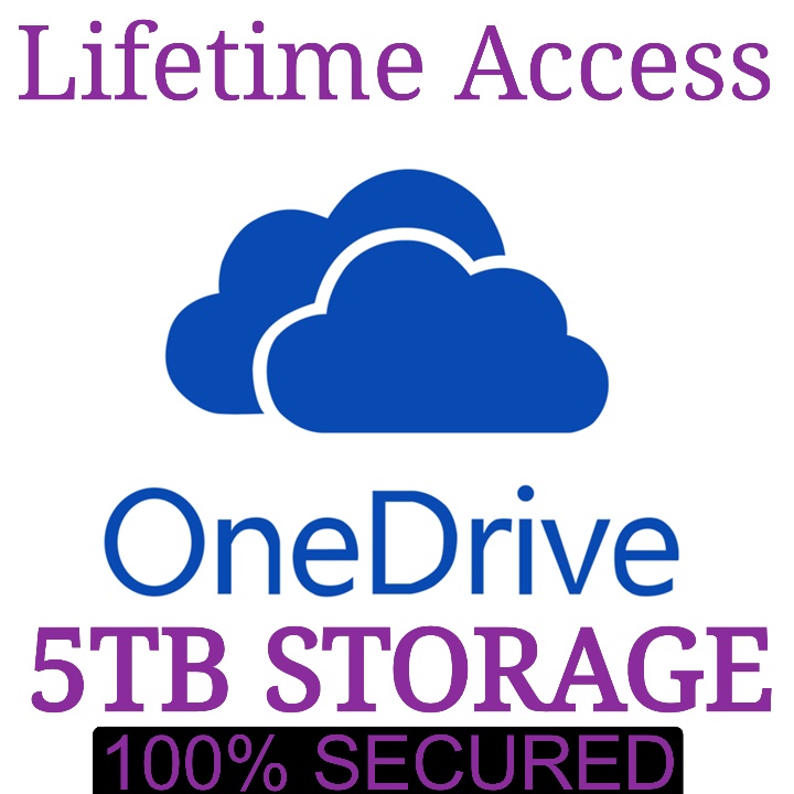 ONEDRIVE 5TB CLOUD STORAGE LIFETIME LICENSE | Shopee Malaysia