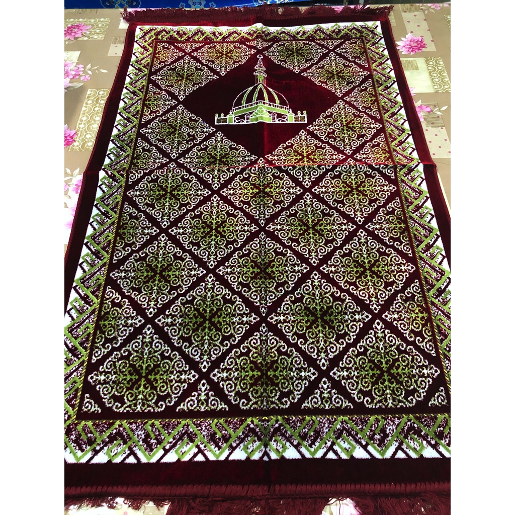 Sejadah Alif Platinum Besar Hiqh Quality Made in Turkey Tebal Multi ...