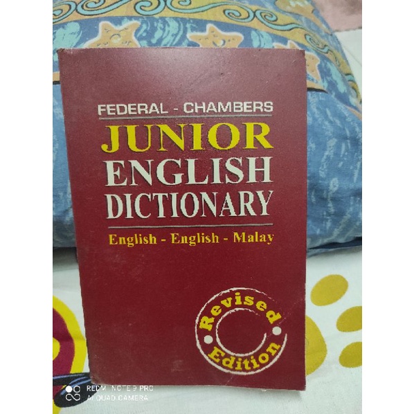 Federal-Chambers Junior English Dictionary (Revised Edition) | Shopee ...