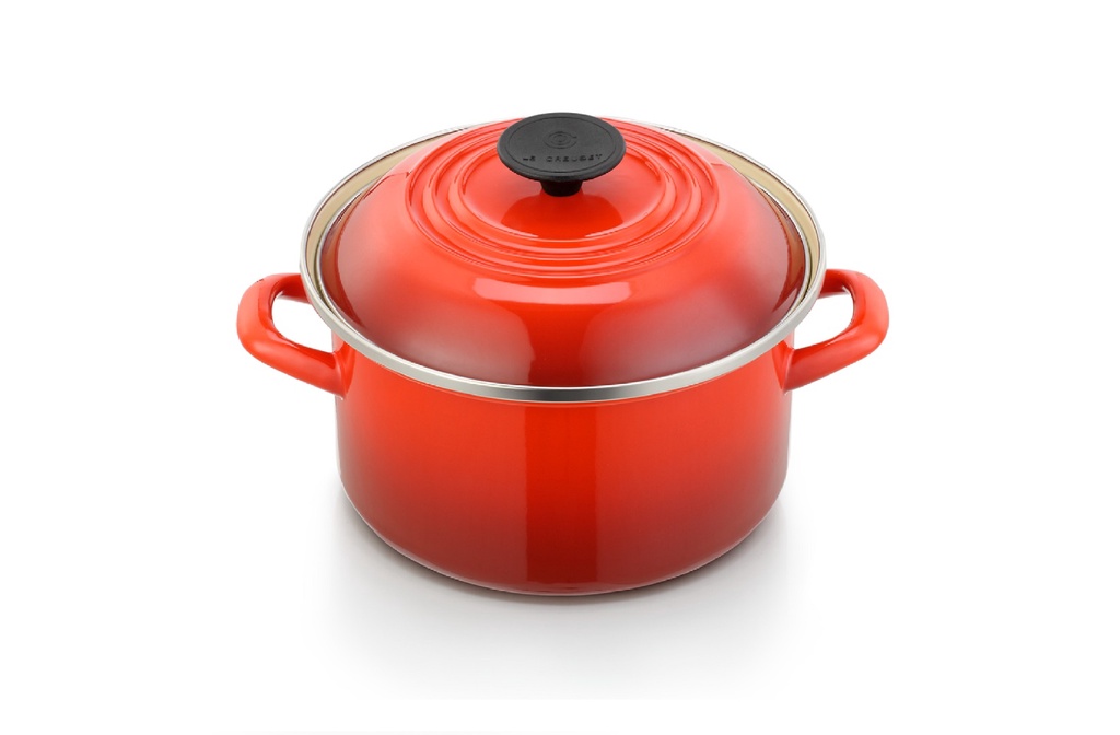 Le Creuset EOS Casserole 20cm Cherry Red Shopee Malaysia