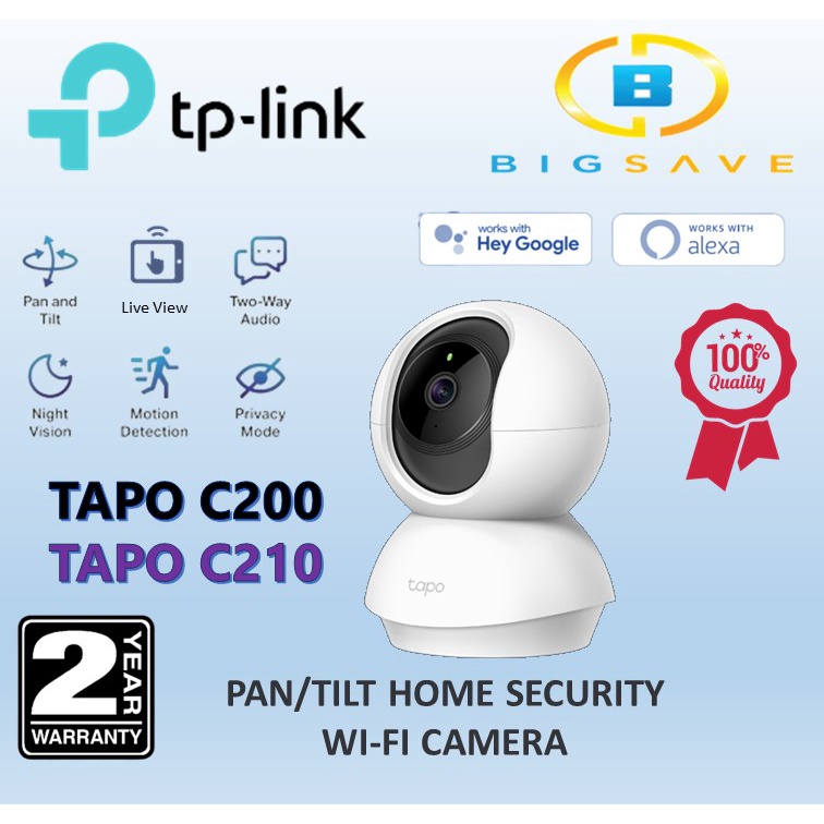 TP-Link Bundle of Tapo Cámara C210 Wi-Fi Interior 3 MP (2K) + Tapo