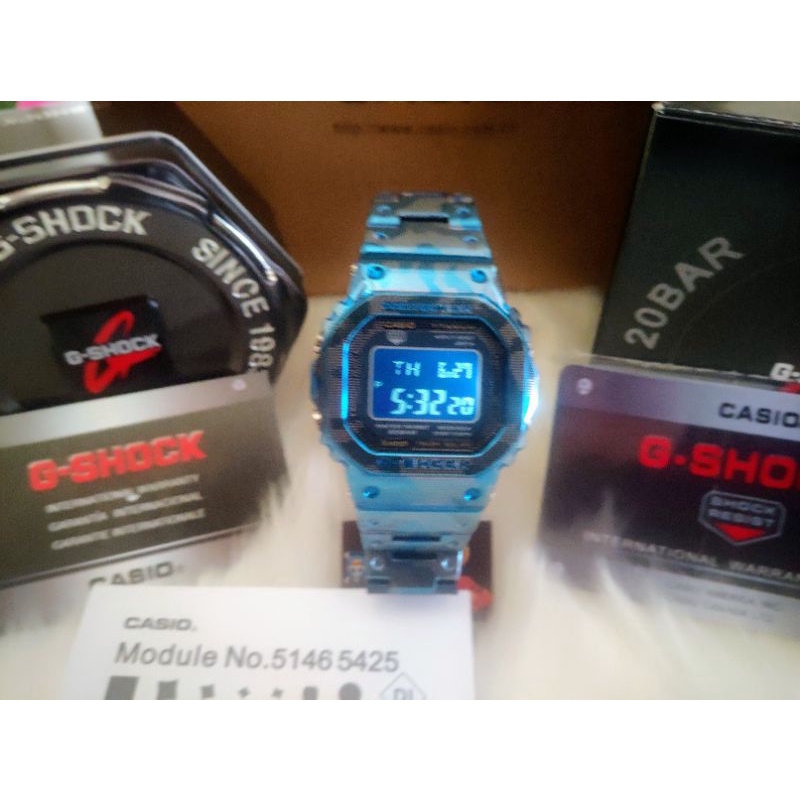 jam g shock petak besi