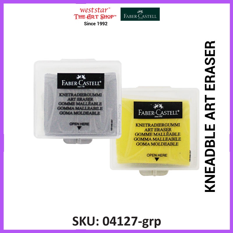 [WETAS] Faber-Castell Charcoal Easer / Kneaded Eraser / Kneadable ...