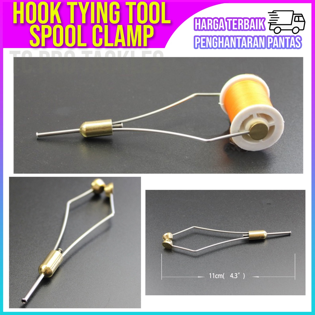 Bobbin HOOK Tying tool spool clamp Assist Hook Jigging Shopee Malaysia