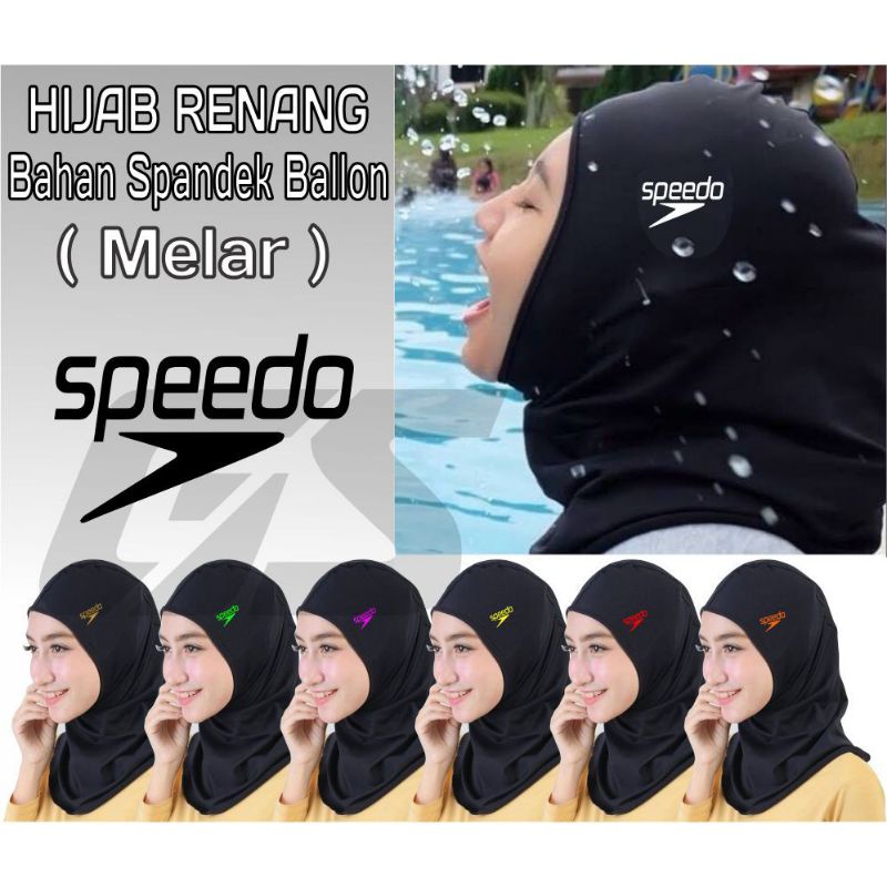 waterproof swimming hijab cap