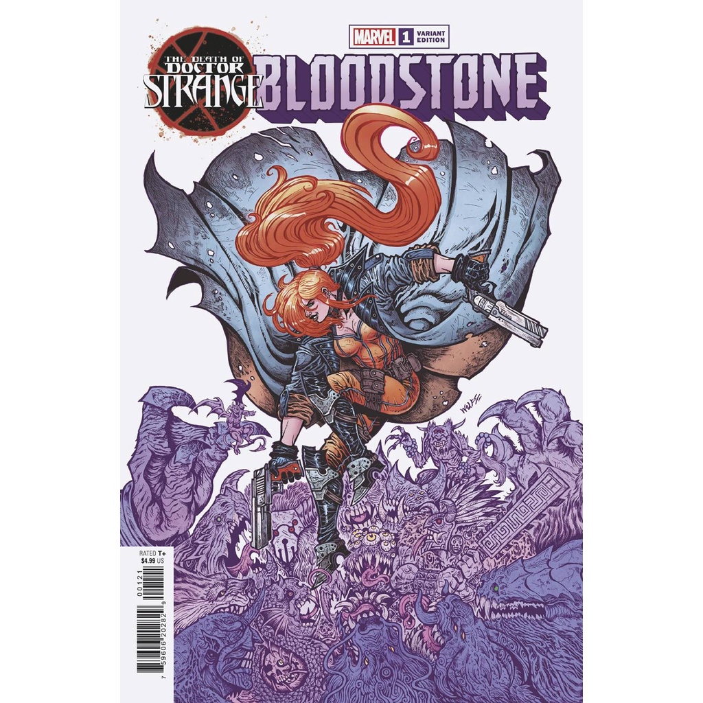 DEATH OF DOCTOR STRANGE BLOODSTONE #1 MARIA WOLF VARIANT MARVEL COMICS ...