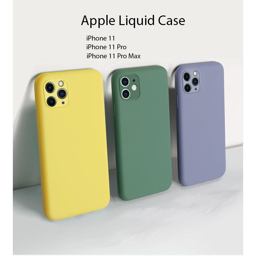 Apple Liquid Silicone Case Iphone Pro Pro Max Protective Cover Colors Shopee Malaysia