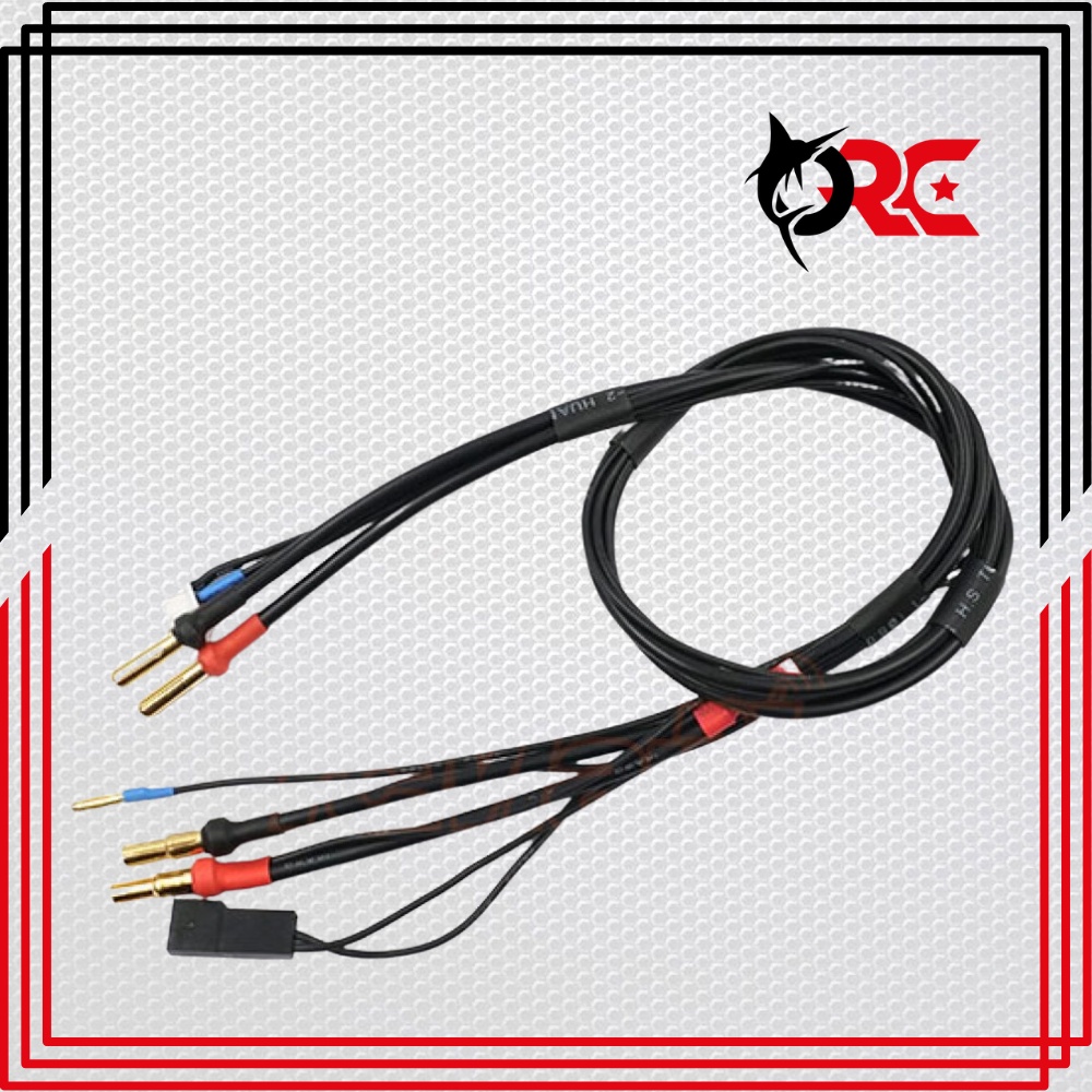 Team Powers 550mm 4/5mm Bullet & RX Plug 3-in-1 Charge Cable Version 2 ...