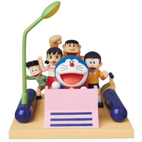 Doraemon Model + Time Machine Ultra Detail Figure UDF 