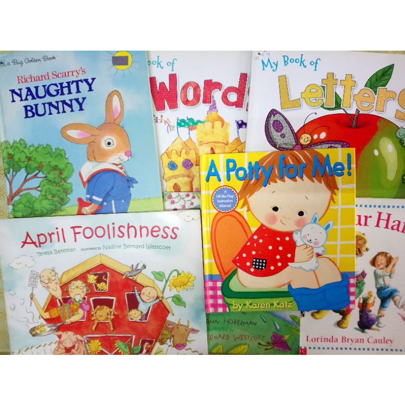 Story Books for young children (preloved) Shopee Malaysia
