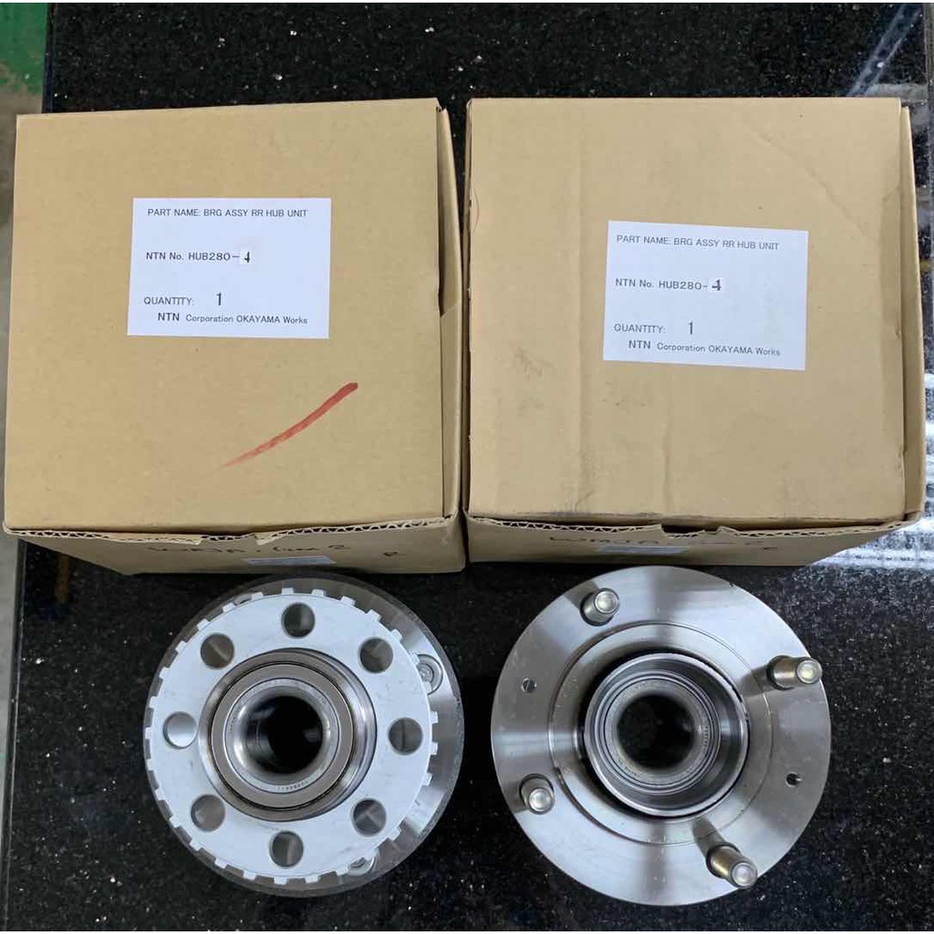 HUB280-4 NTN Japan Proton Waja Gen-2 Rear Wheel Bearing With ABS Gear ...