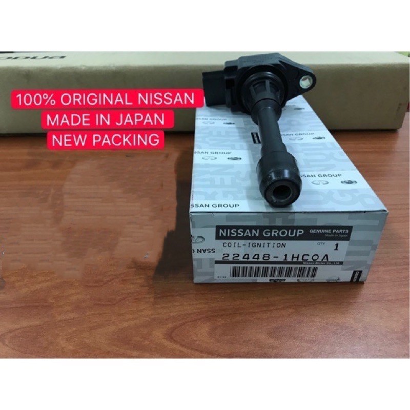 ORIGINAL NISSAN ALMERA N17 (1/8/2011>) HANSHIN > PLUG COIL (1PC) 22448