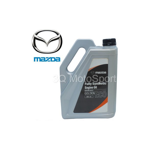 MAZDA FULLY SYNTHETIC ENGINE OIL GOLDEN ECO 0W-20 (4L) | Shopee Malaysia