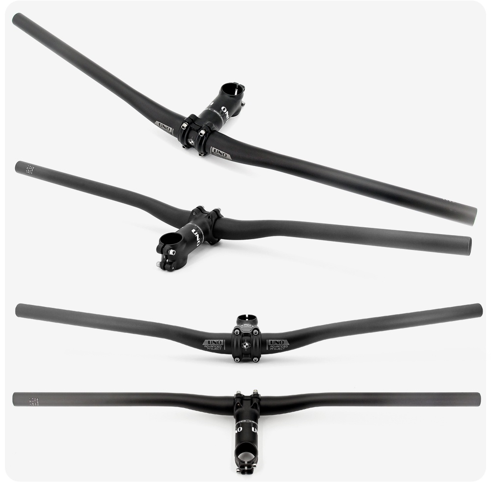 UNO Handlebar UNO Stem Mountain Bike Handlebar Stem Straight Handlebar ...