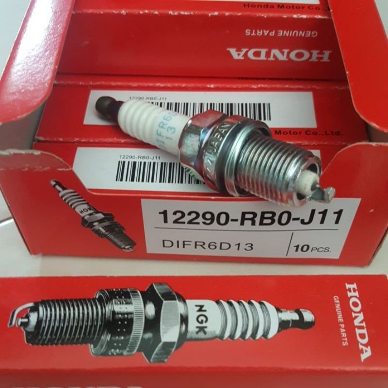 HONDA GENUINE PARTS SPARK PLUGS DIFR6D13 FOR CRZ, JAZZ, CITY, BRV ...