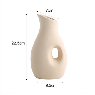 HARII POTTER Ceramic Vase Japanese Zen Vase Series Artistic