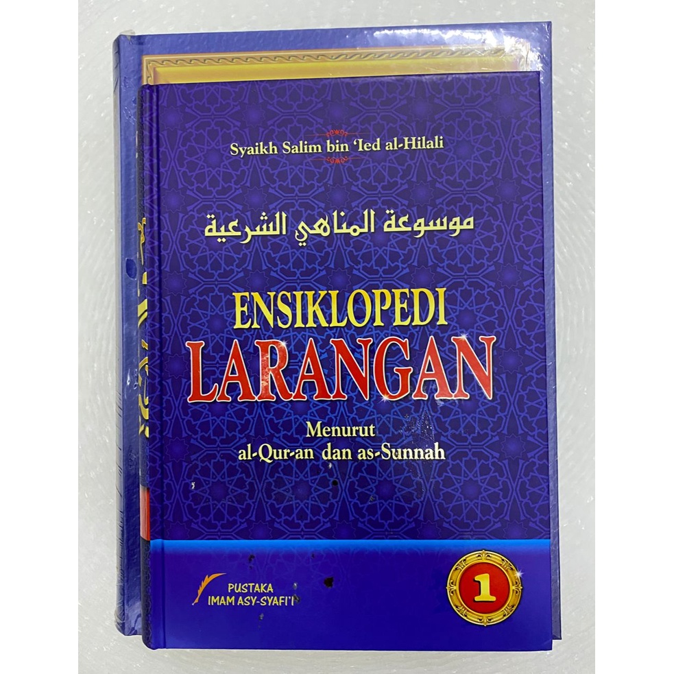 ENSIKLOPEDI LARANGAN MENURUT AL-QURAN DAN AS-SUNNAH 3 JILID LENGKAP ...