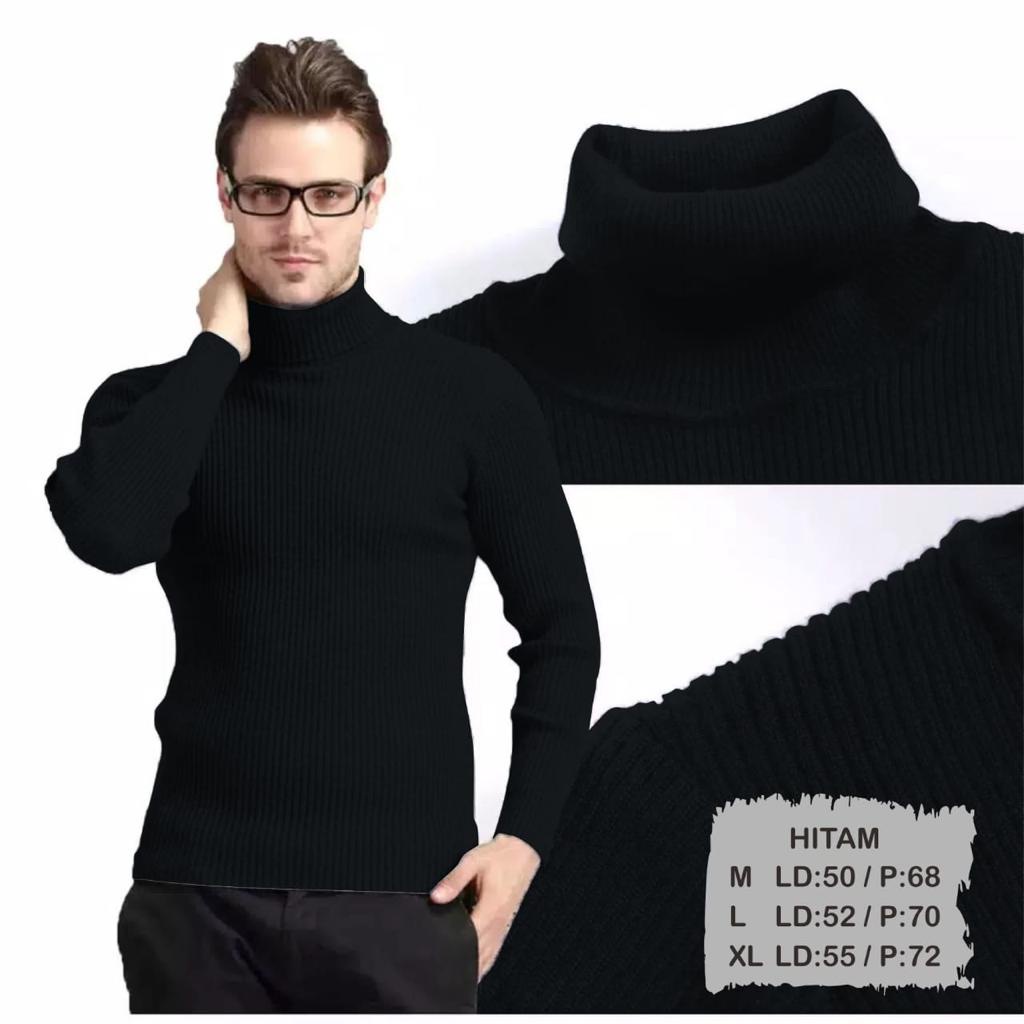 Turtleneck Long Sleeve T-Shirt
