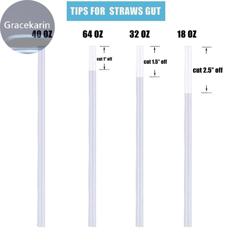 Hydro flask store straw cutting guide