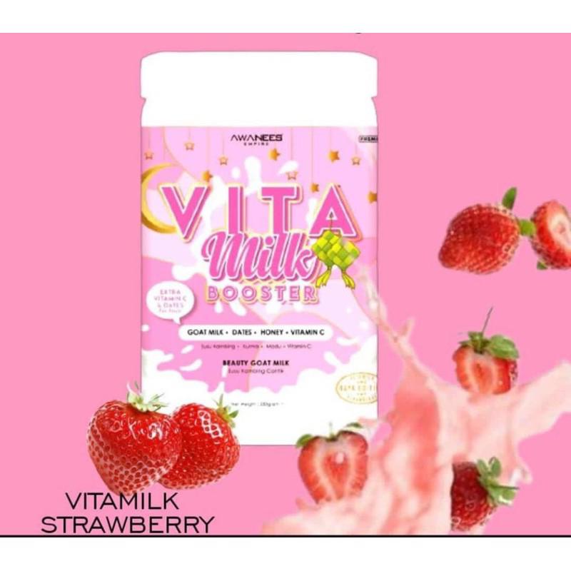 🌸 Awanees Vita Milk Booster Strawberry 🌸 Vitamilk 🌸 | Shopee Malaysia