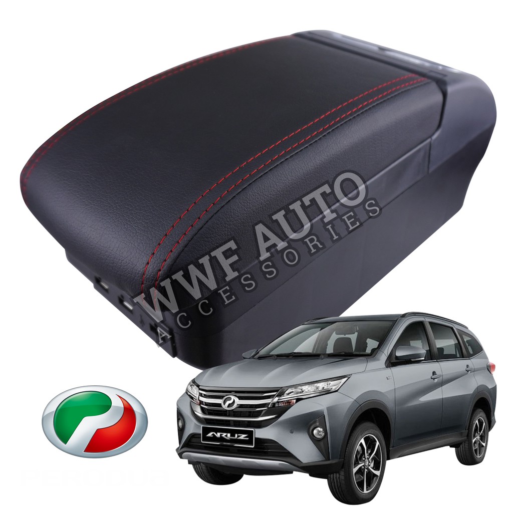 Perodua Myvi / Bezza / Axia / Aruz OEM Arm Rest / Armrest ( 9 USB Ports