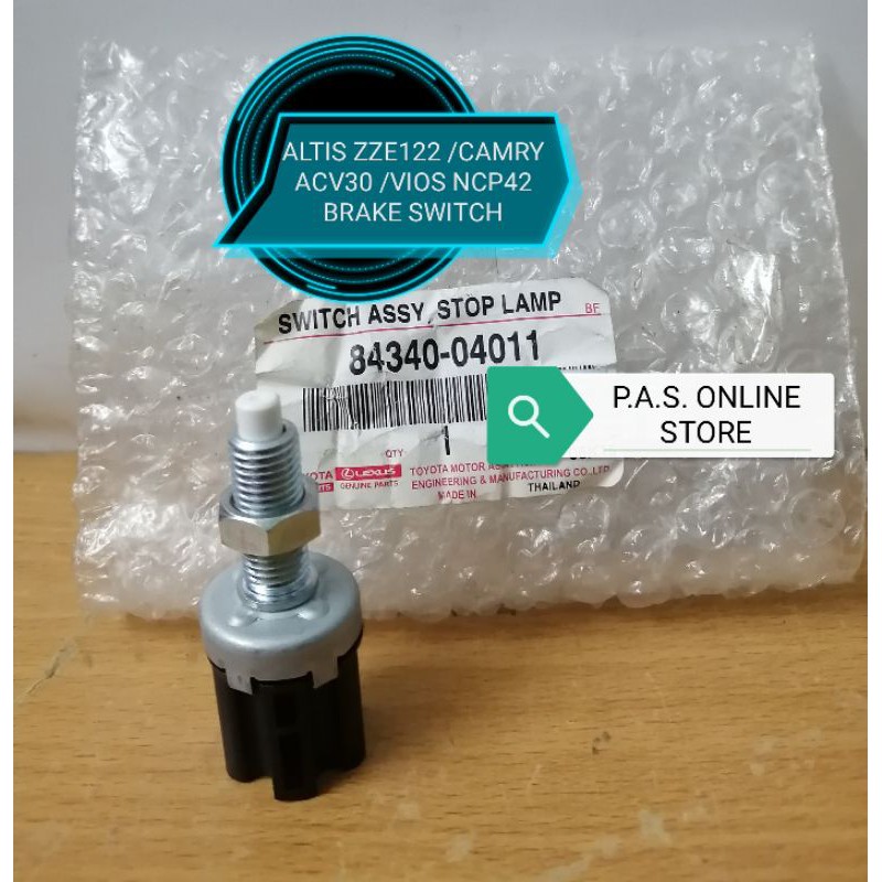 ORIGINAL TOYOTA VIOS NCP42 ALTIS ZZE122 CAMRY ACV30 BRAKE SWITCH ...