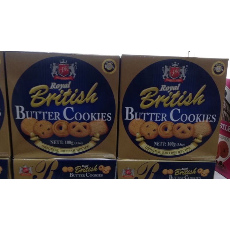 Royal British butter cookies 100gm Shopee Malaysia