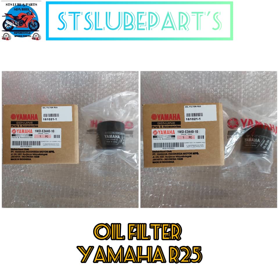 OIL FILTER FOR YAMAHA R25 (ORIGINAL) | Shopee Malaysia