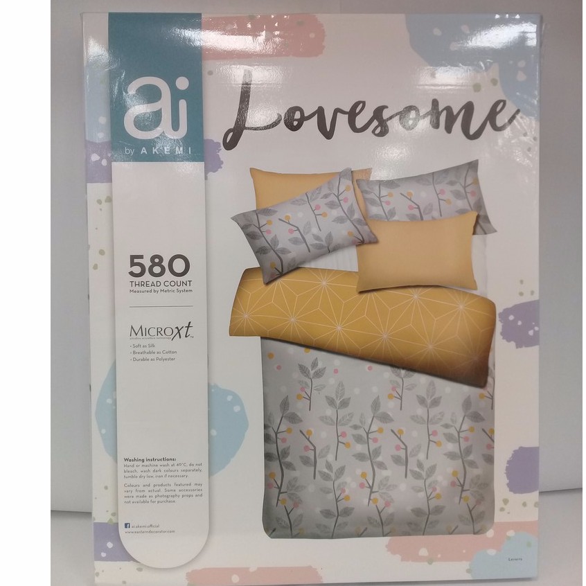 Akemi - Ai Lovesome Fitted Sheet Set | Shopee Malaysia