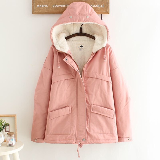 SUPER COLD SEASON FUR-LINED WARM WINDJacket WITH REAL VIDEO UP | Shopee ...