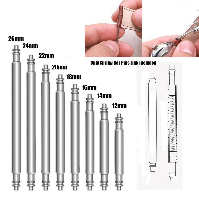 ACCESORRIES WATCH PIN SPRING BARS WATCH MATERIAL STAILESS STEEL READY ...