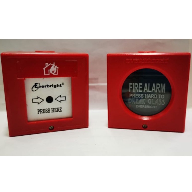 Everbright blue Break Glass/FIRE ALARM Break Glass /RED Manual call