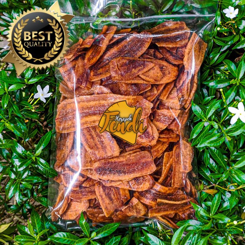 𝙆𝙚𝙧𝙚𝙥𝙚𝙠 𝙁𝙚𝙣𝙙𝙞 Kerepek Pisang Produk Muslim Banana Chips 500g Shopee Malaysia 9331