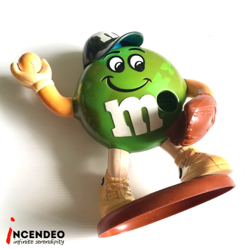 Vintage M&M Baseball Dispenser Toy (Green) Shopee Malaysia