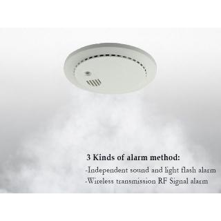 9V Photoelectric Wireless Wall-mounted Smoke Alarm Fire Alarm Smoke