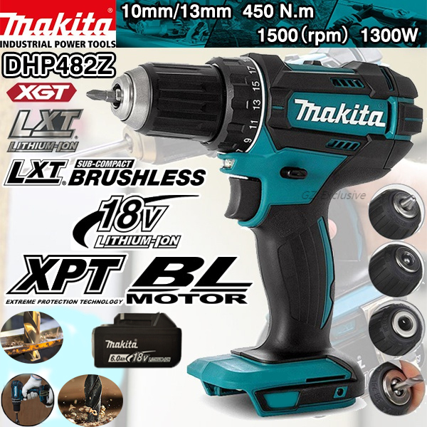 Makita dhp484z hot sale