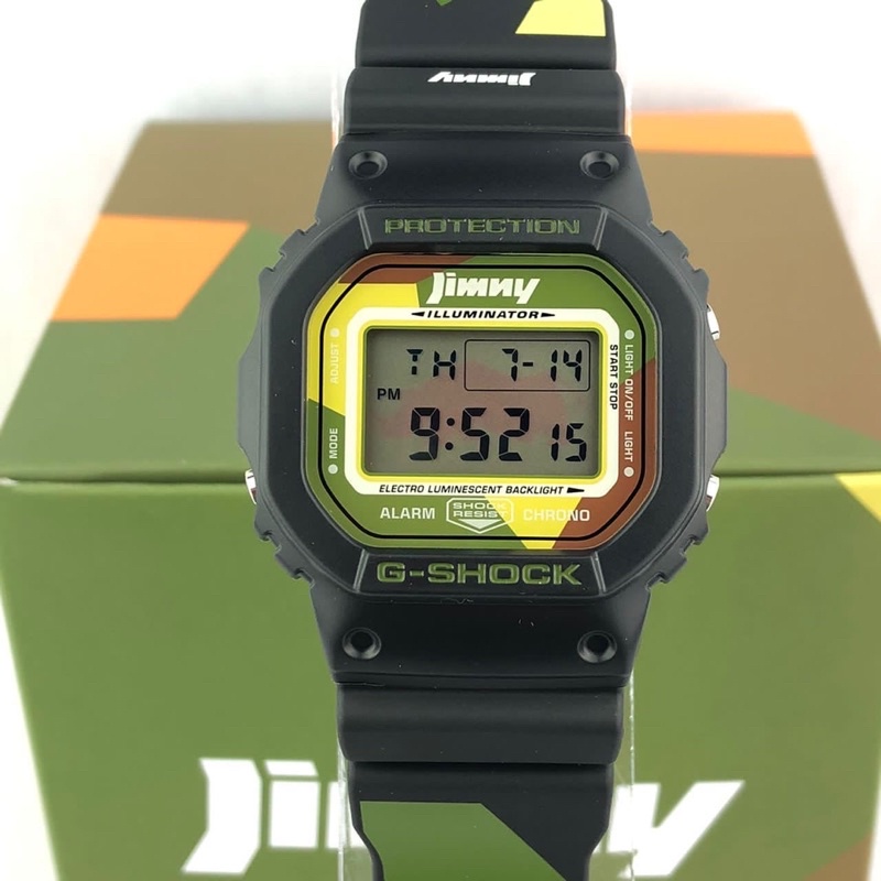 Casio G-Shock X Suzuki Jimny DW-5600 Limited Collaboration 1000 pieces  released in worldwide Only | Shopee Malaysia