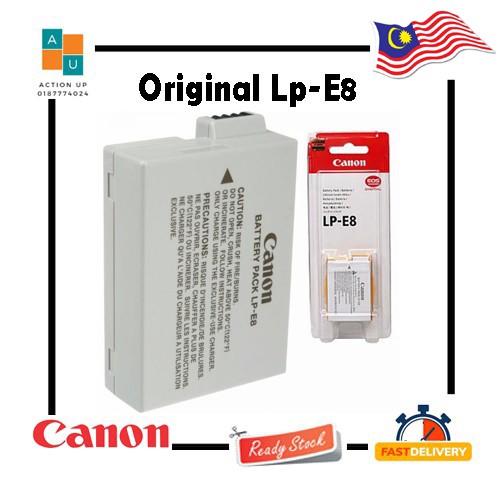 Canon LP-E8 Rechargeable Lithium-Ion Battery Pack | Shopee Malaysia