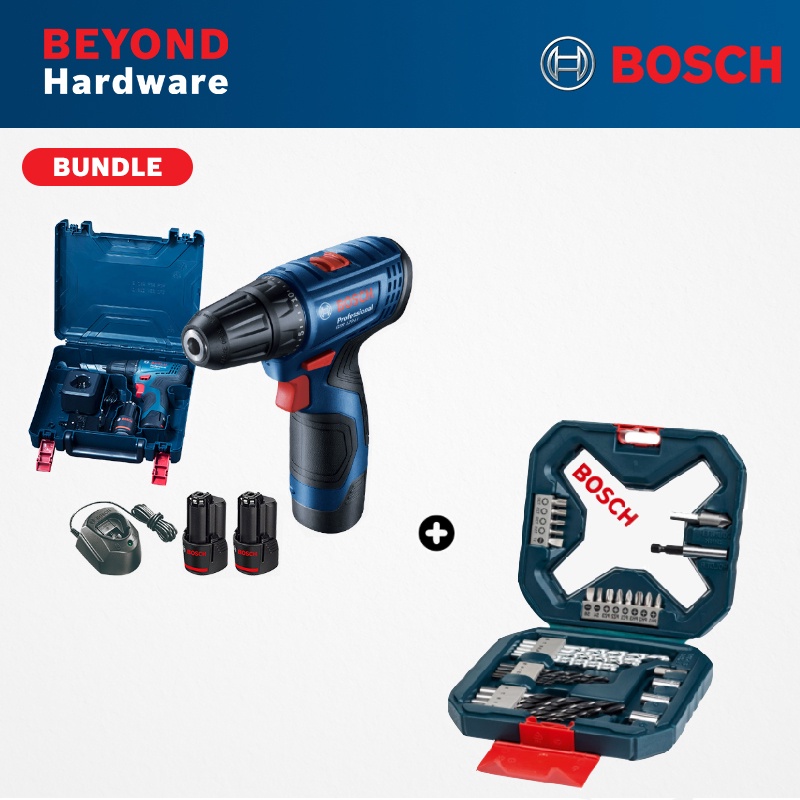 BOSCH [Bundle] GSB 120LI Cordless Combi GEN 2 + BOSCH XLine Drill
