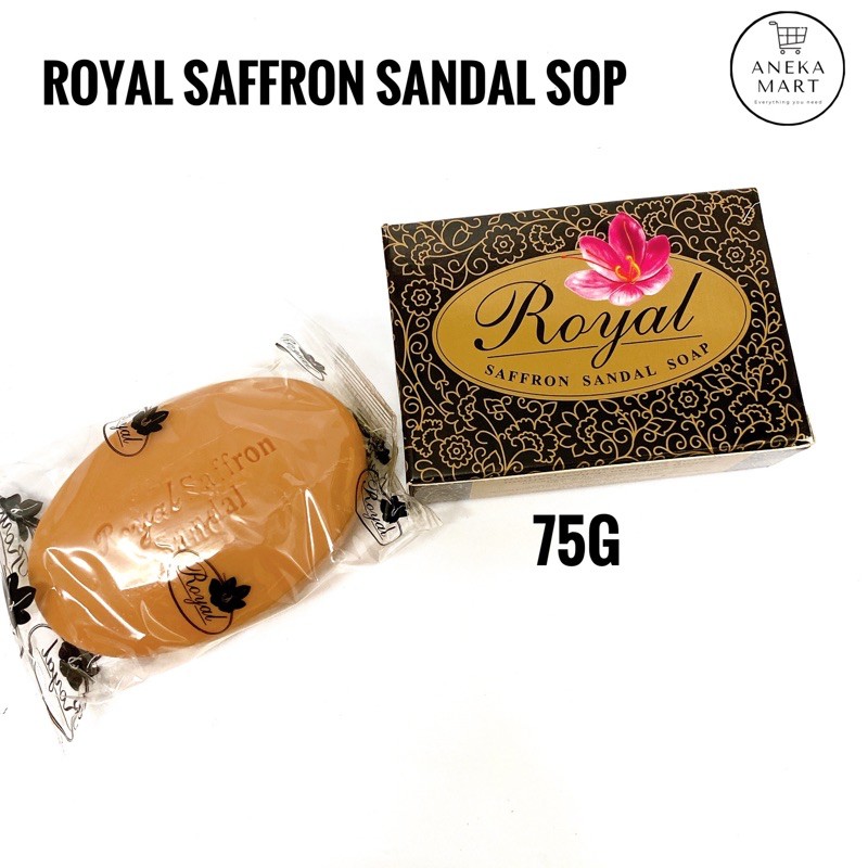 Royal saffron store sandal soap price