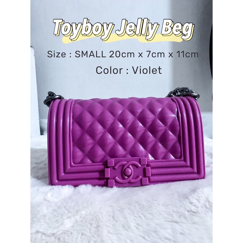 🔥Crazy Sales 现货🔥20cm Classic Jelly TOYBOY Sling Bag Shoulder Bag