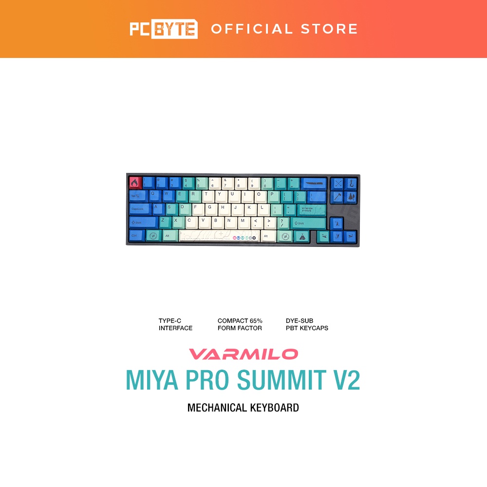 Varmilo Miya Pro Summit V2 Mechanical Keyboard - (Varmilo Daisy/Ivy ...
